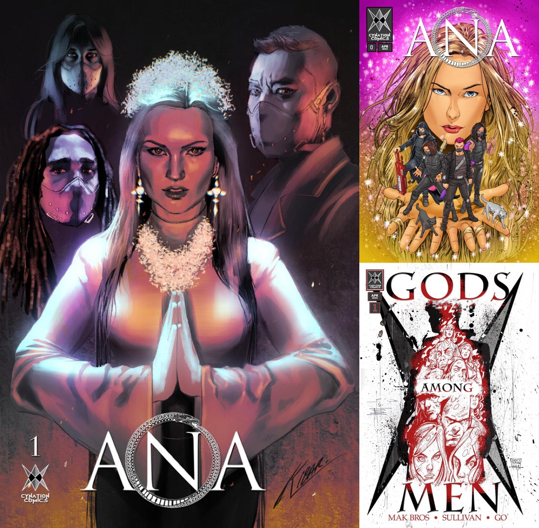 ANA & GODS AMONG MEN Triad Bundle ๐ฆ๐บ