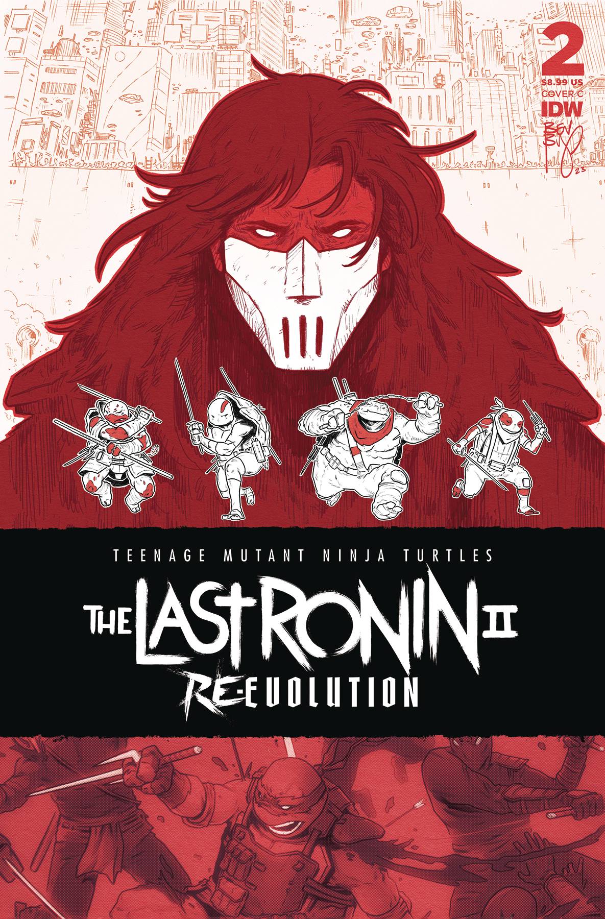 TMNT THE LAST RONIN II RE EVOLUTION #2 CVR C BISHOP (MR) - Comicbookeroo