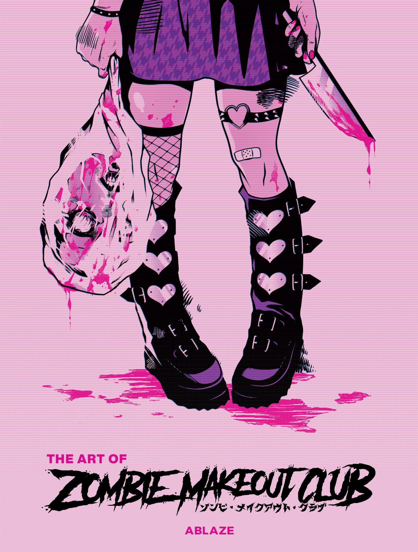 ART OF ZOMBIE MAKEOUT CLUB DLX ED (MR) | ABLAZE PUBLISHING | Comicbookeroo