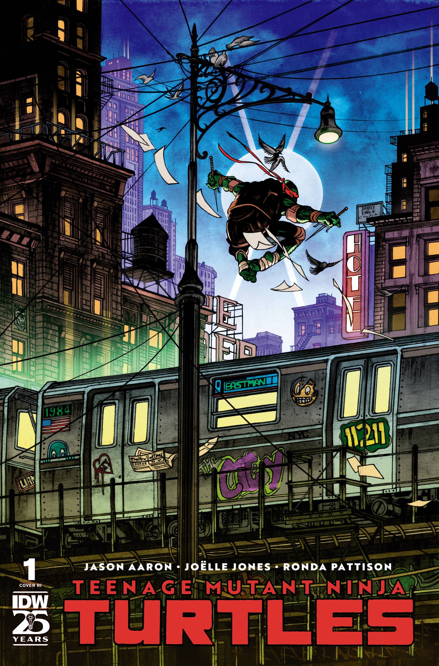 TEENAGE MUTANT NINJA TURTLES 2024 #1 INCV 1:25 GONZO - Comicbookeroo
