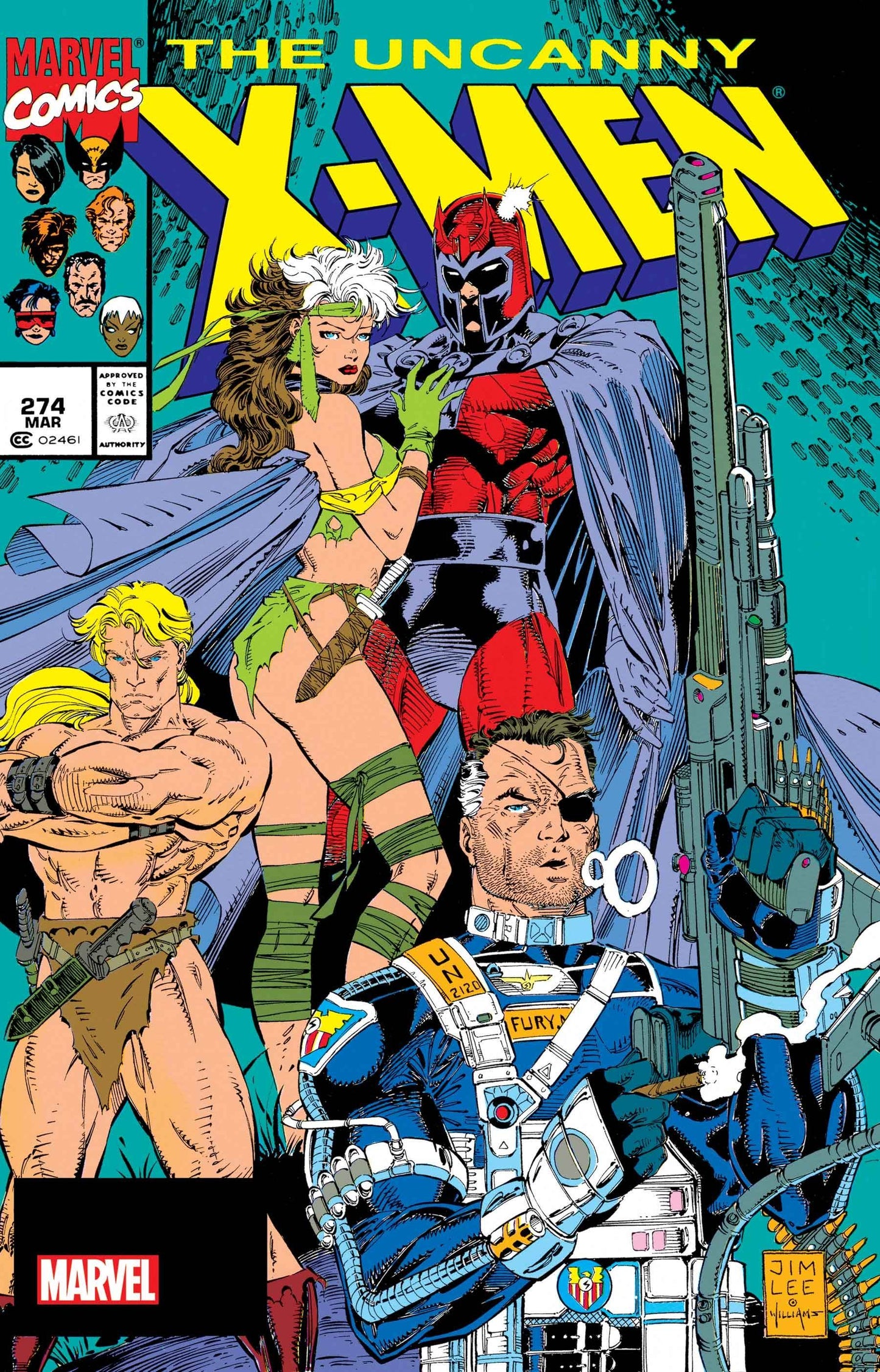 UNCANNY X-MEN #274 FACSIMILE EDITION (Backorder, Allow 4-5 Weeks) - Comicbookeroo