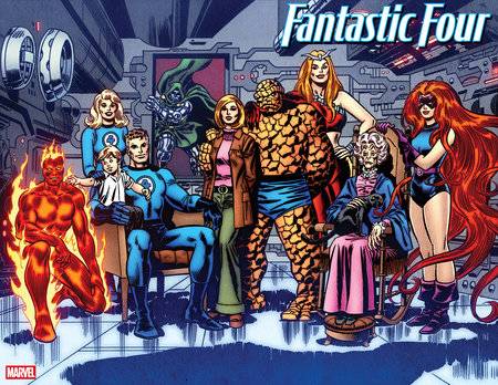 FANTASTIC FOUR #1 INCV 1:50 JOHN BUSCEMA REMASTERED VAR