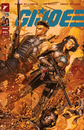 GI JOE #1 CVR K INC 1:100 JONBOY MEYERS FOIL VAR - Comicbookeroo