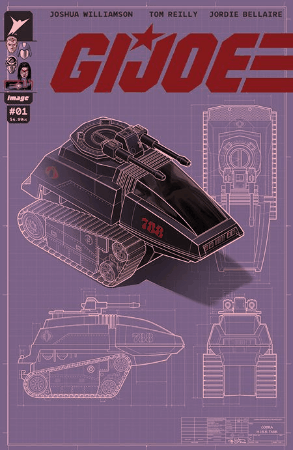 GI JOE #1 CVR J INC 1:50 EJ SU FOIL VAR - Comicbookeroo