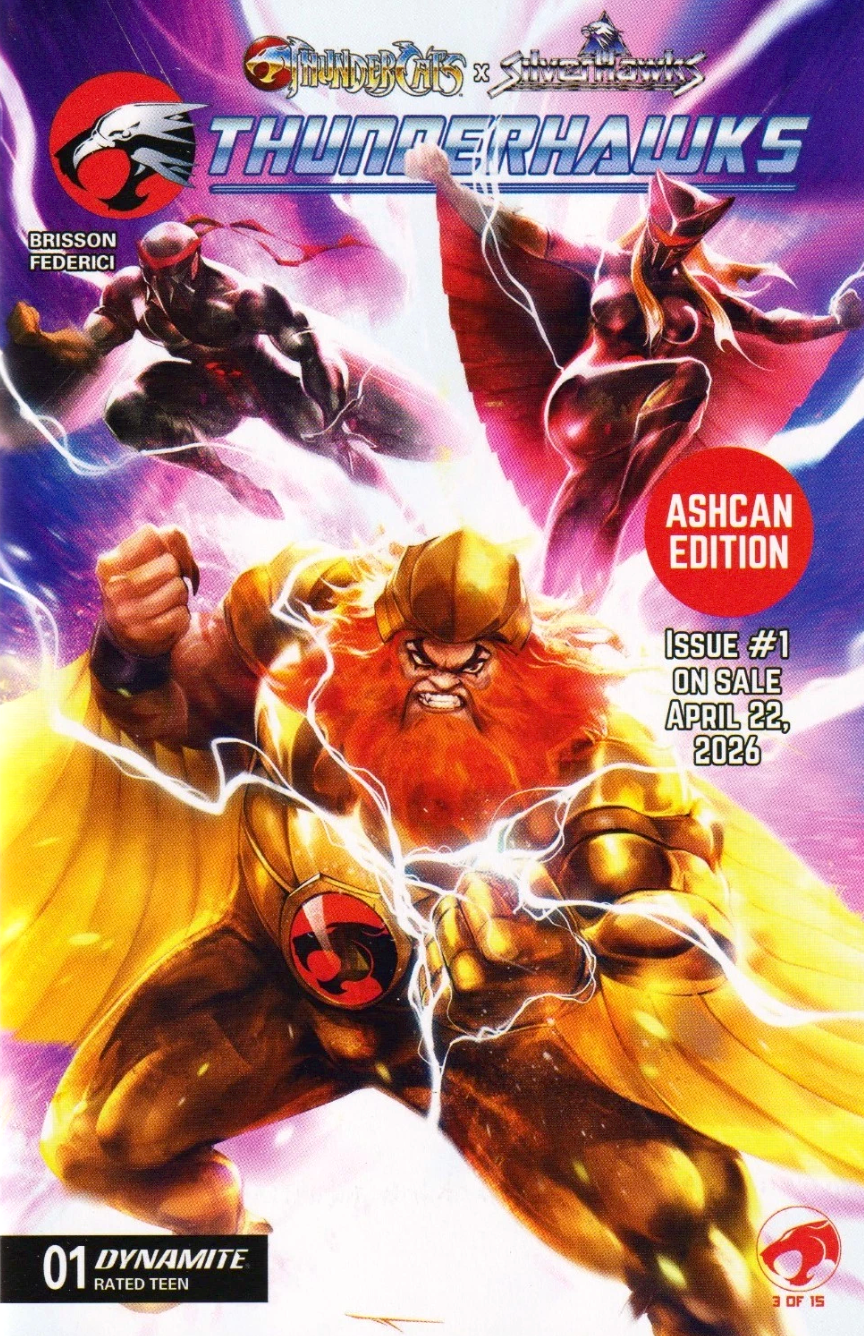 THUNDERCATS X SILVERHAWKS #1 THUNDERHAWKS PROMO ASHCAN ONE PER STORE