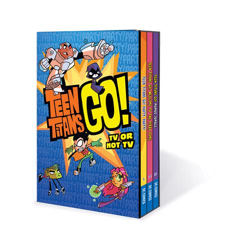 TEEN TITANS GO BOX SET 01 TV OR NOT TV (Backorder, Allow 4-5 Weeks) - Comicbookeroo