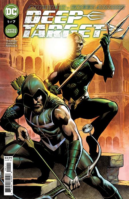 AQUAMAN GREEN ARROW DEEP TARGET #1 (OF 7) CVR A MARCO SANTUCCI - Comicbookeroo