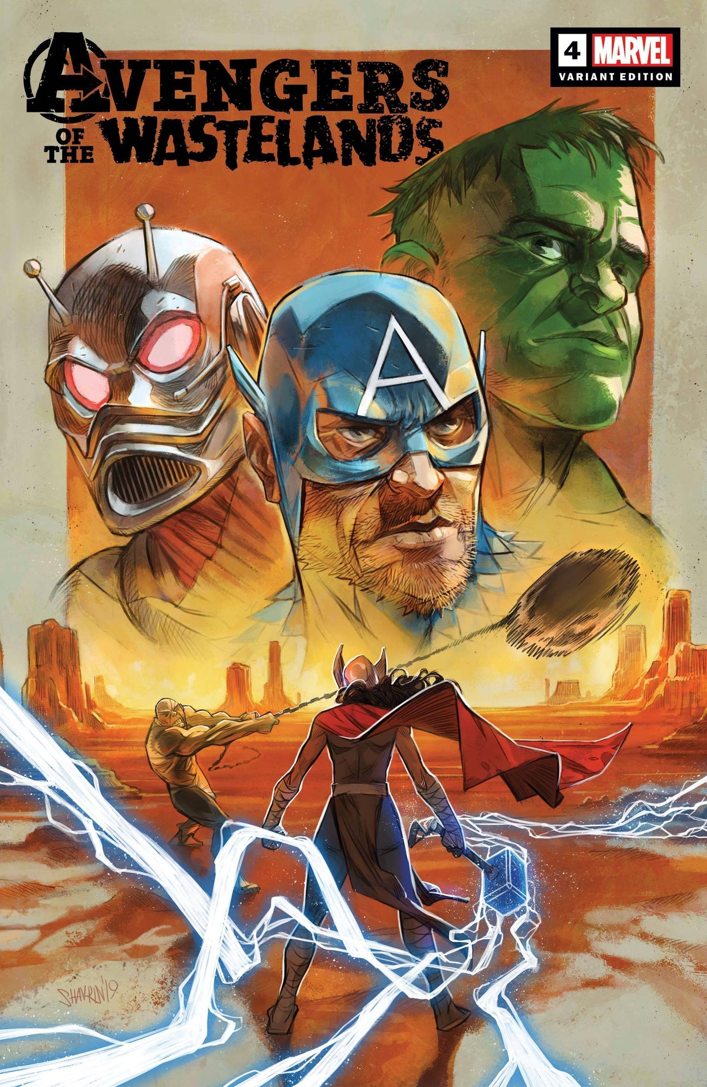 AVENGERS OF THE WASTELANDS #4 (OF 5) SHAVRIN VAR - Comicbookeroo