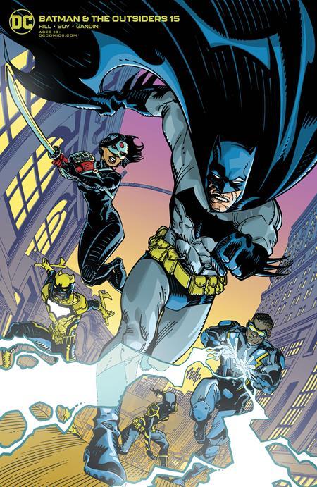 BATMAN AND THE OUTSIDERS #15 CULLY HAMNER VAR ED - Comicbookeroo