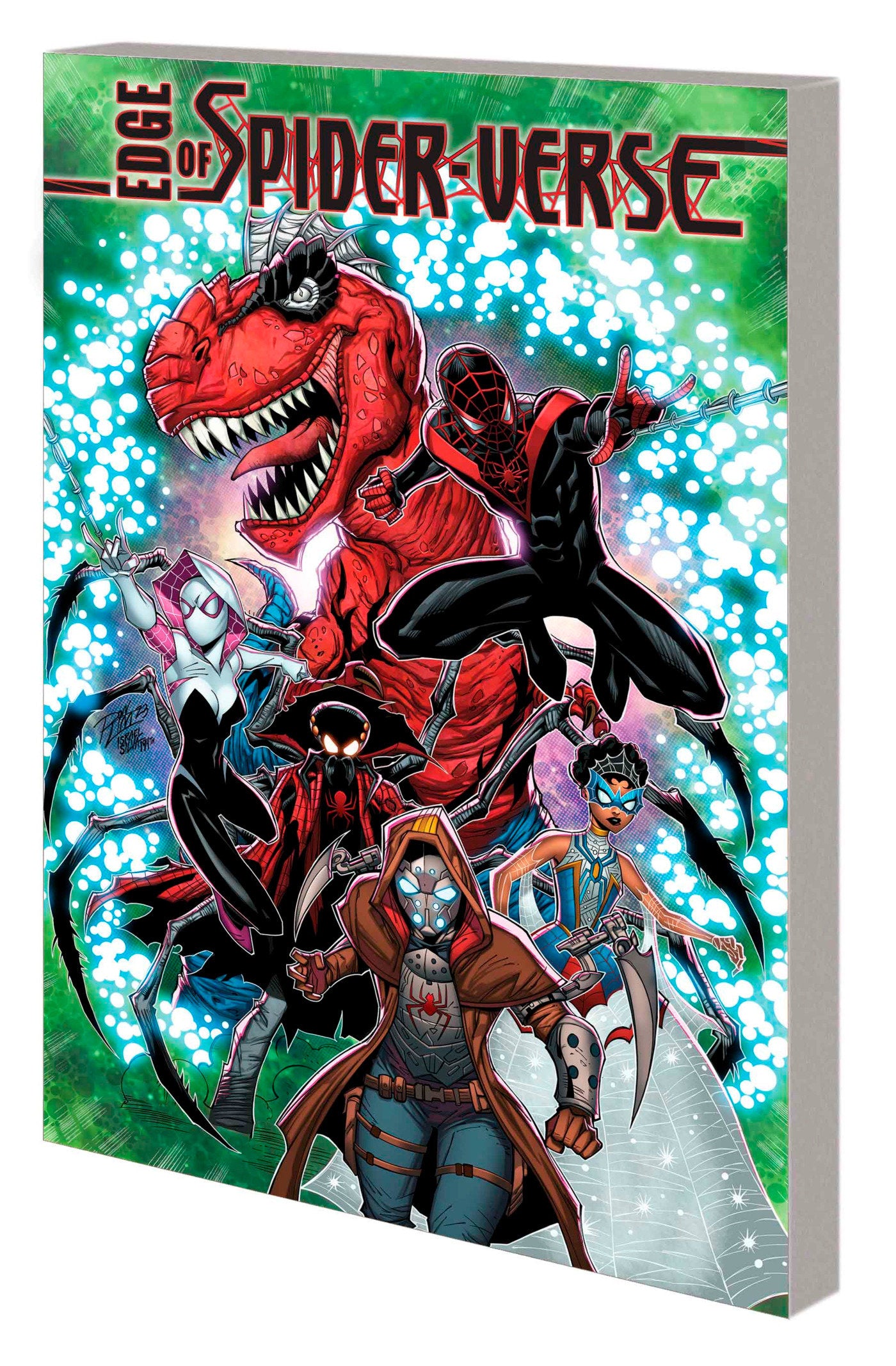 EDGE OF SPIDER-VERSE BLEEDING EDGE TP (Backorder, Allow 4-5 Weeks) - Comicbookeroo