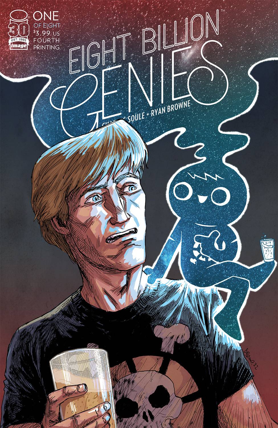 EIGHT BILLION GENIES #1 (OF 8) 4TH PTG (MR) - Comicbookeroo
