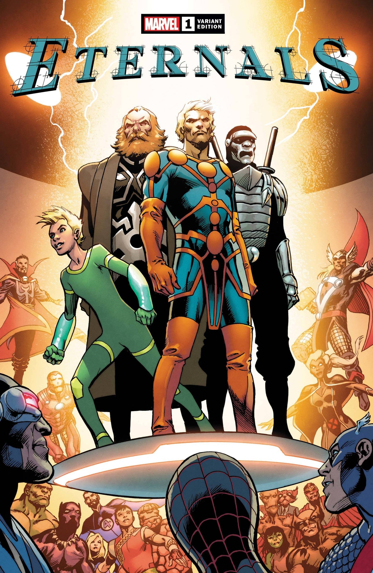ETERNALS #1 DAVIS VAR - Comicbookeroo