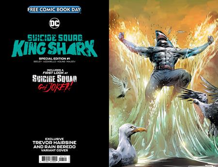 FCBD 2021 SUICIDE SQUAD SPECIAL EDITION INC 1:100 TREVOR HAIRSINE VIRGIN VAR - Comicbookeroo