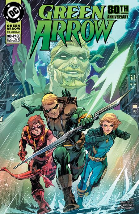 GREEN ARROW 80TH ANNIVERSARY 100-PAGE SUPER SPECTACULAR #1 CVR G HOWARD PORTER 1990S VAR - Comicbookeroo