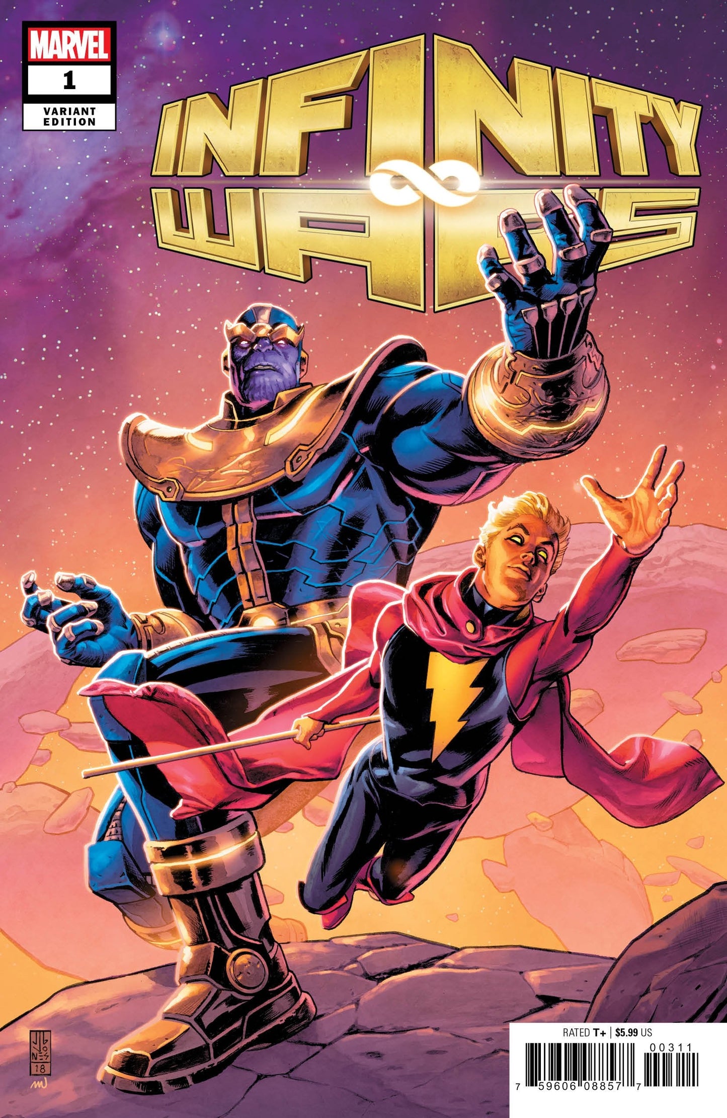 INFINITY WARS #1 (OF 6) 1:10 JONES PROMO INCV - Comicbookeroo