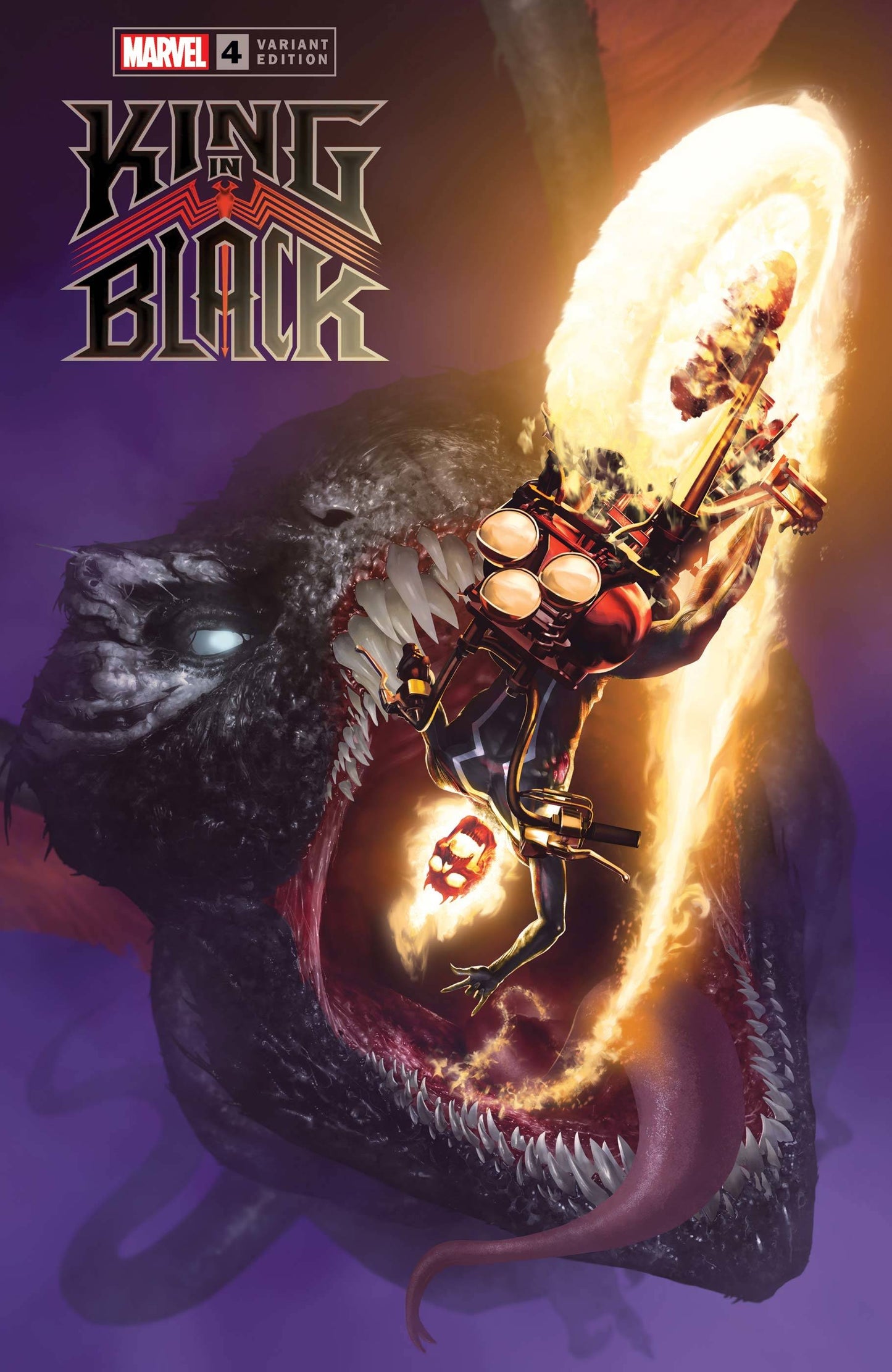 KING IN BLACK #4 (OF 5) DRAGON RAHZZAH VAR 1:50 INCV - Comicbookeroo