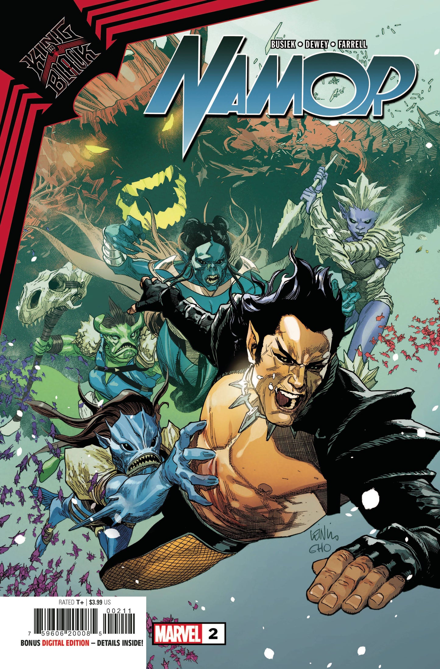KING IN BLACK NAMOR #2 (OF 5) - Comicbookeroo