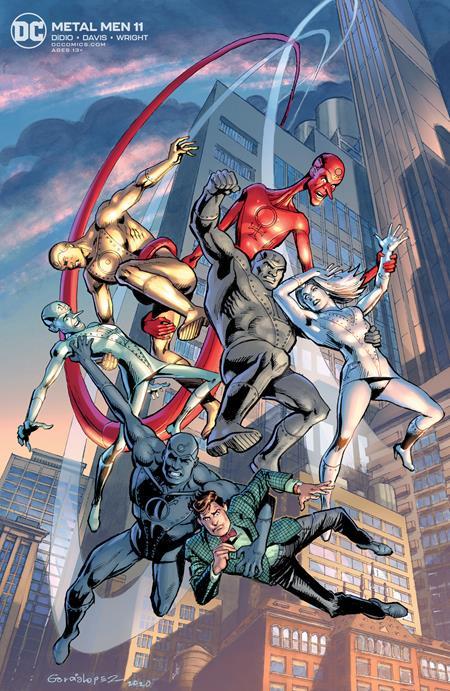 METAL MEN #11 (OF 12) CVR B JOSE LUIS GARCIA-LOPEZ VAR - Comicbookeroo