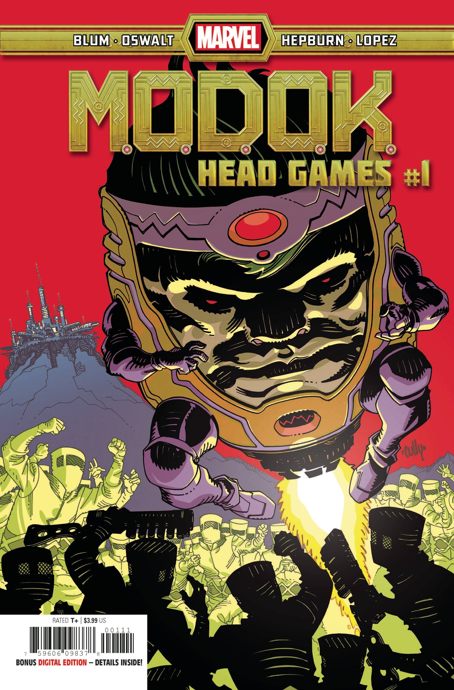 MODOK HEAD GAMES #1 - Comicbookeroo
