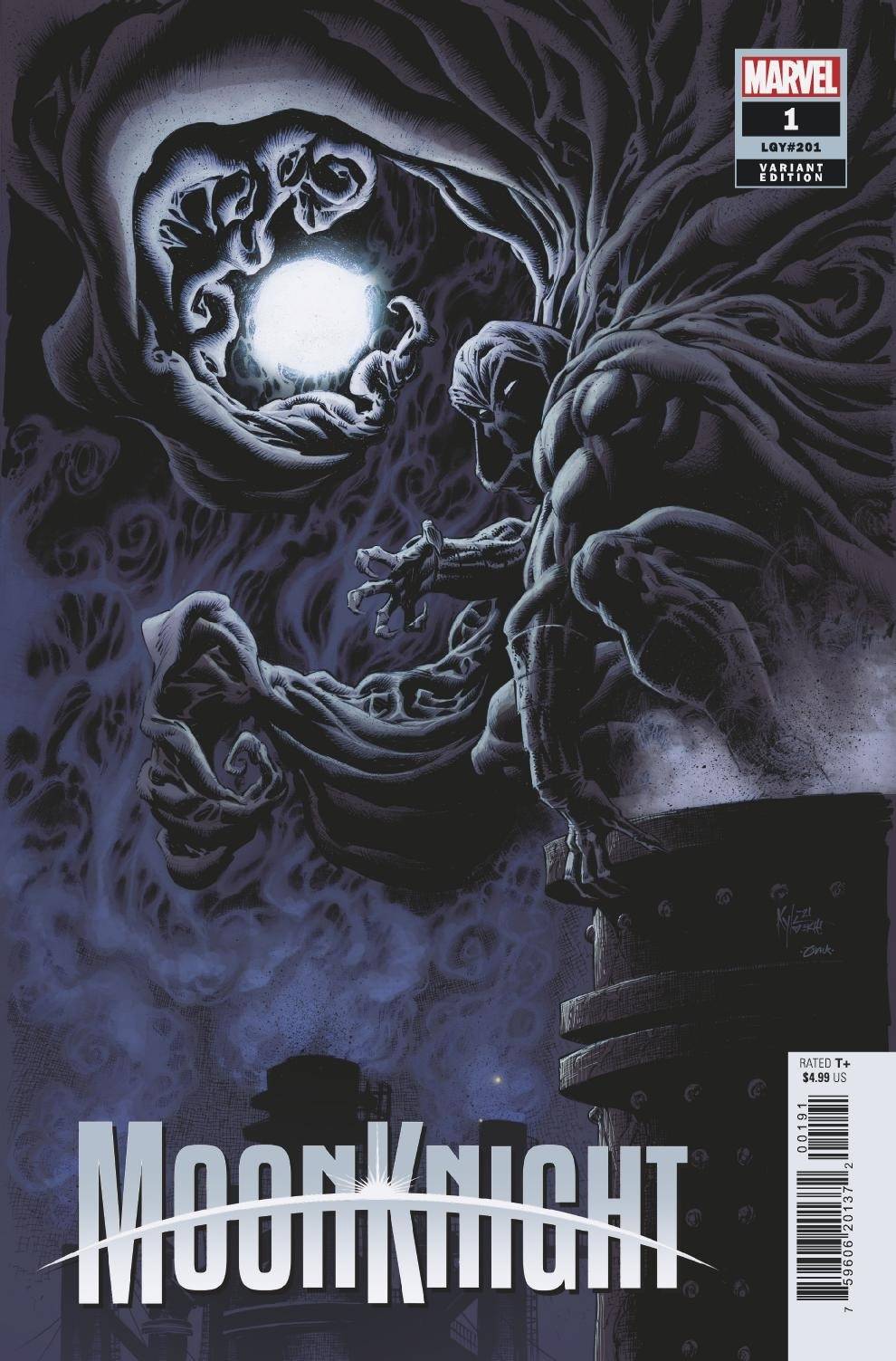 MOON KNIGHT #1 HOTZ VAR 1:25 INCV - Comicbookeroo