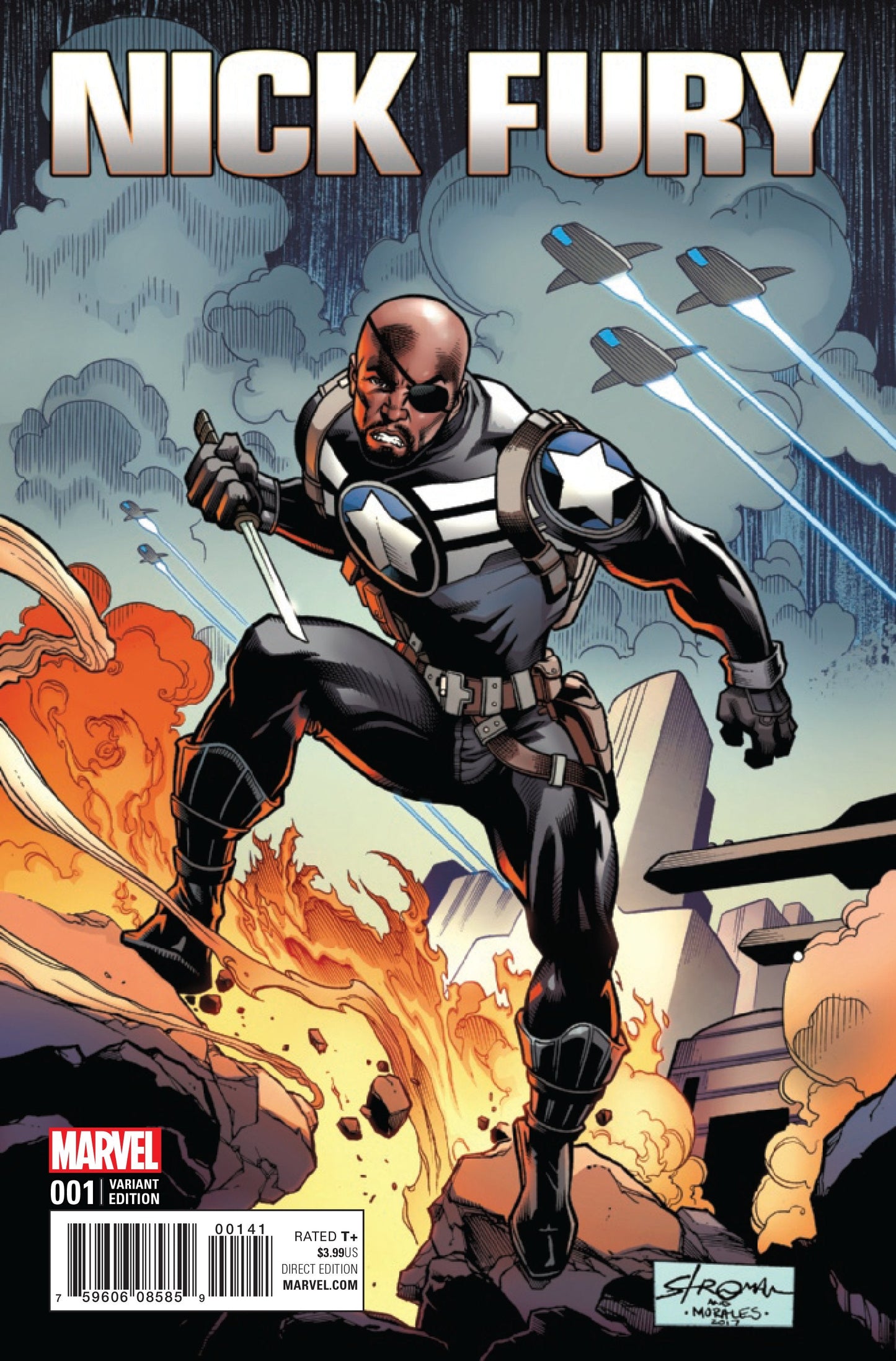 NICK FURY #1 1:15 STROMAN INCV - Comicbookeroo