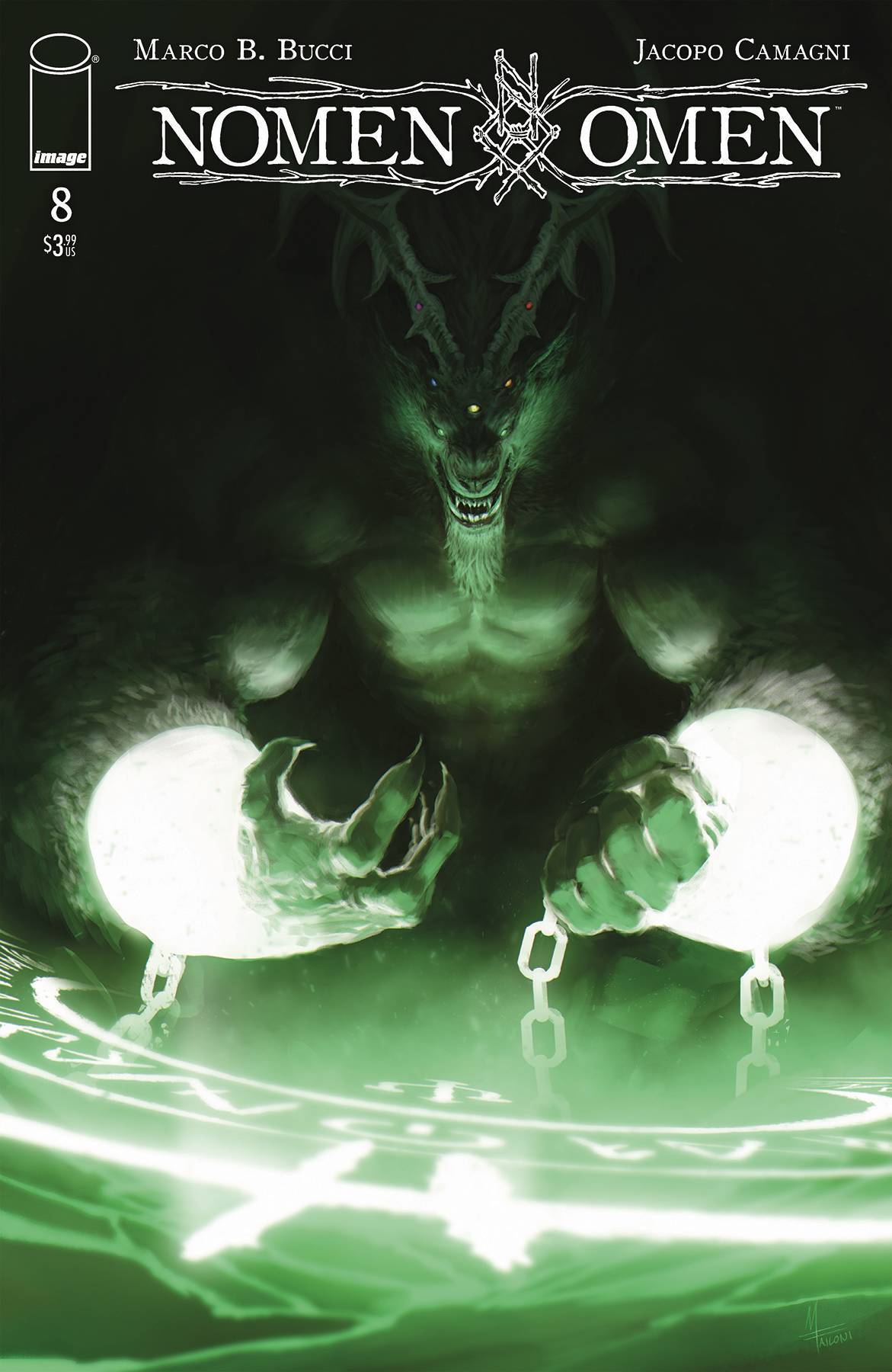NOMEN OMEN #8 (OF 15) CVR B FAILONI (RES) (MR) - Comicbookeroo