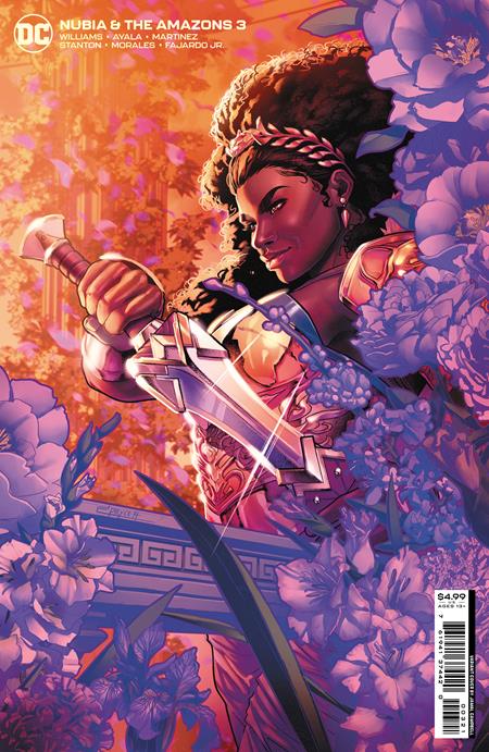 NUBIA AND THE AMAZONS #3 (OF 6) CVR B JAMAL CAMPBELL CARD STOCK VAR - Comicbookeroo