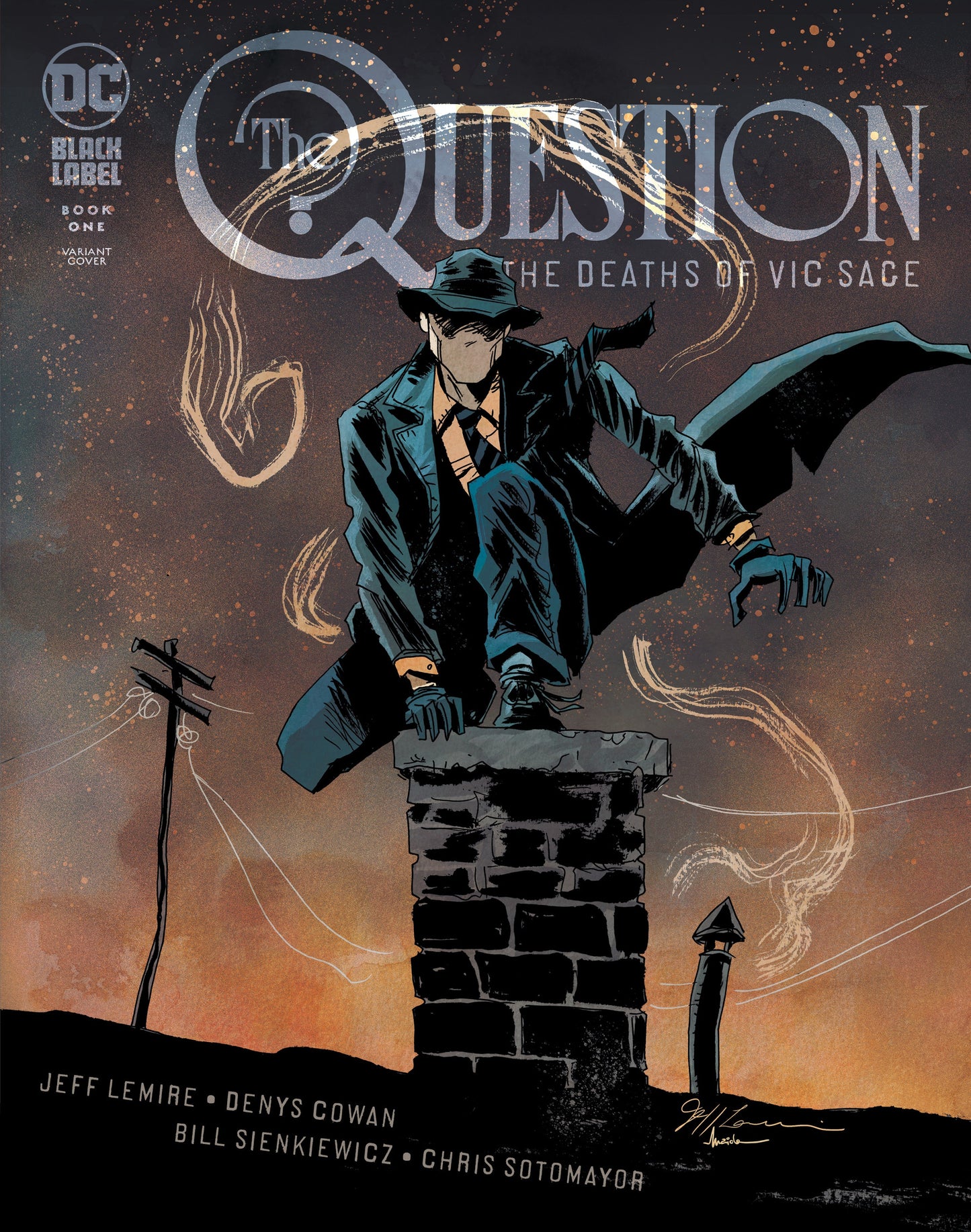 QUESTION THE DEATHS OF VIC SAGE #1 (OF 4) (MR) - Comicbookeroo