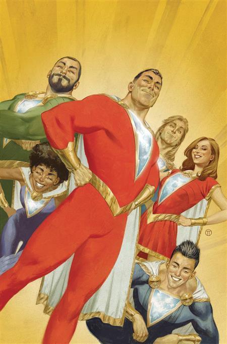 SHAZAM (2019) #13 CARD STOCK JULIAN TOTINO TEDESCO VAR ED - Comicbookeroo