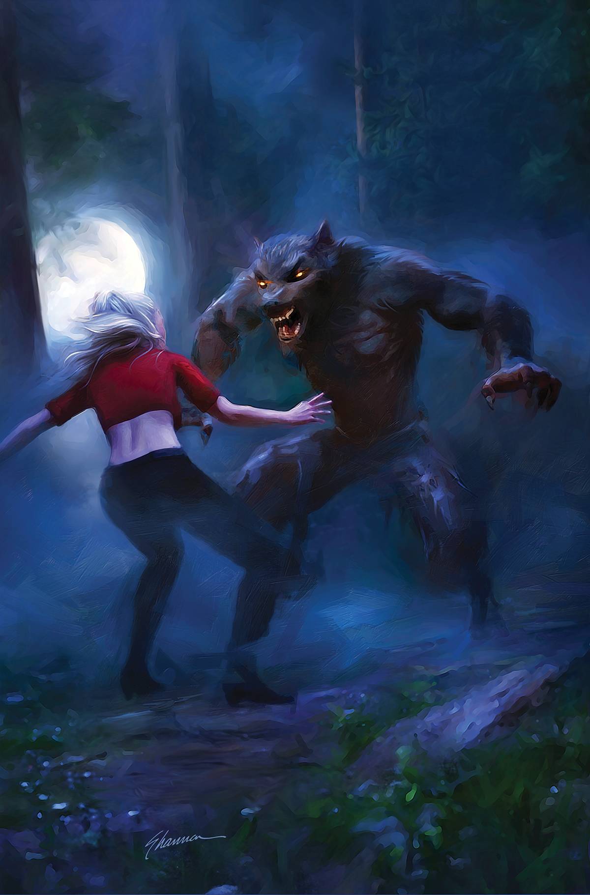 SIRENS GATE #1 CVR G 1:15 FOC INCV MAER WEREWOLF VIRGIN - Comicbookeroo