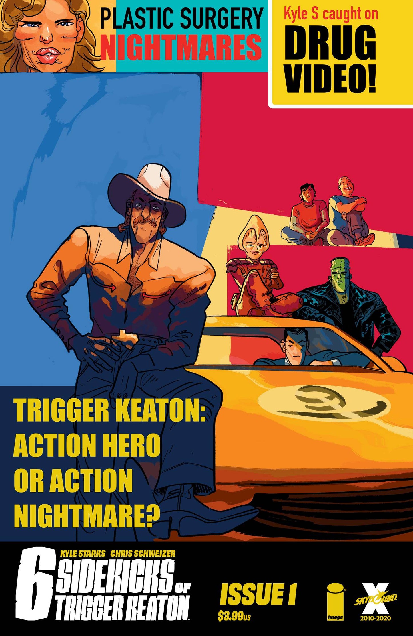 SIX SIDEKICKS OF TRIGGER KEATON #1 CVR B HENDERSON (MR) - Comicbookeroo