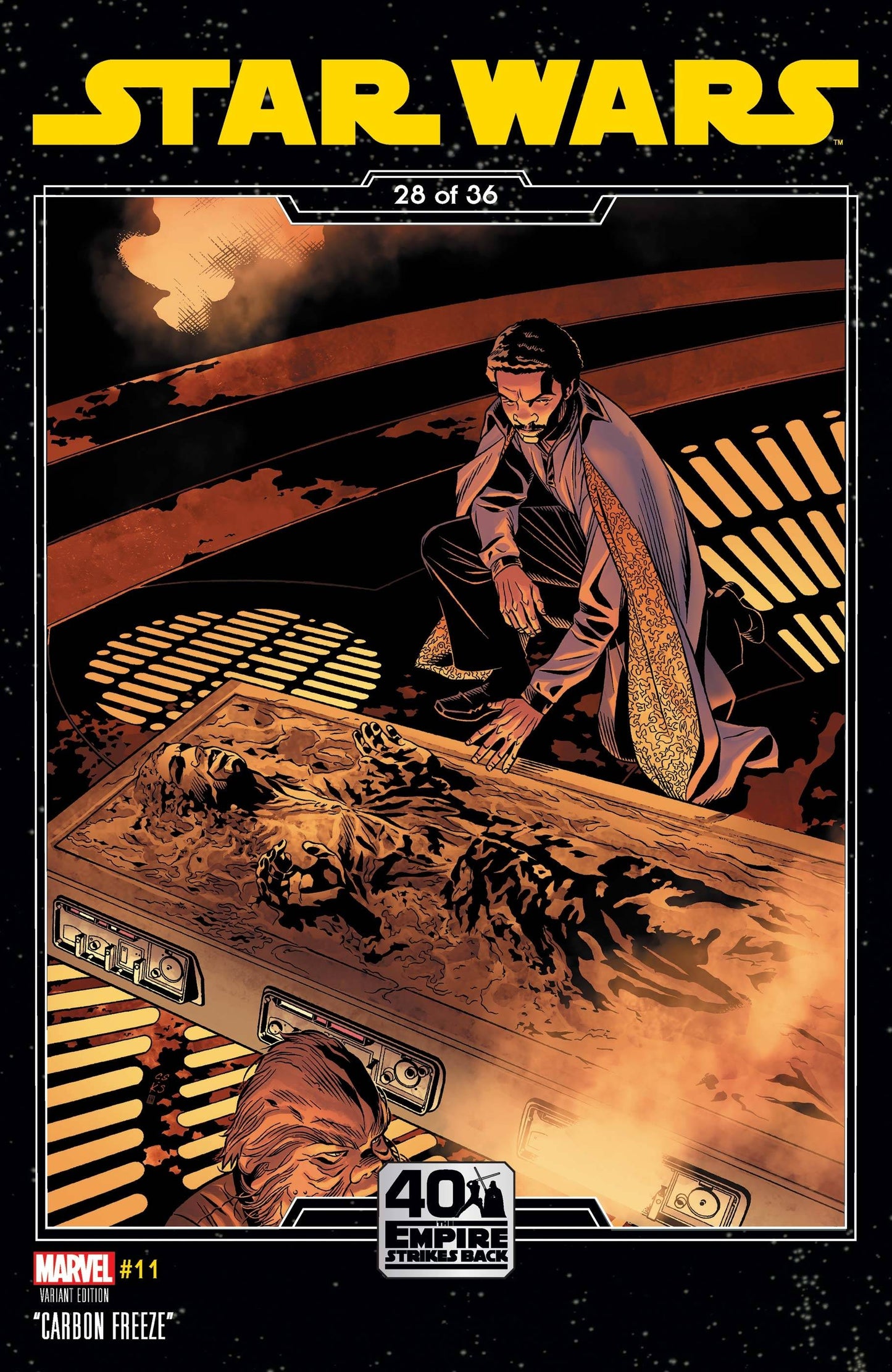STAR WARS #11 SPROUSE EMPIRE STRIKES BACK VAR - Comicbookeroo