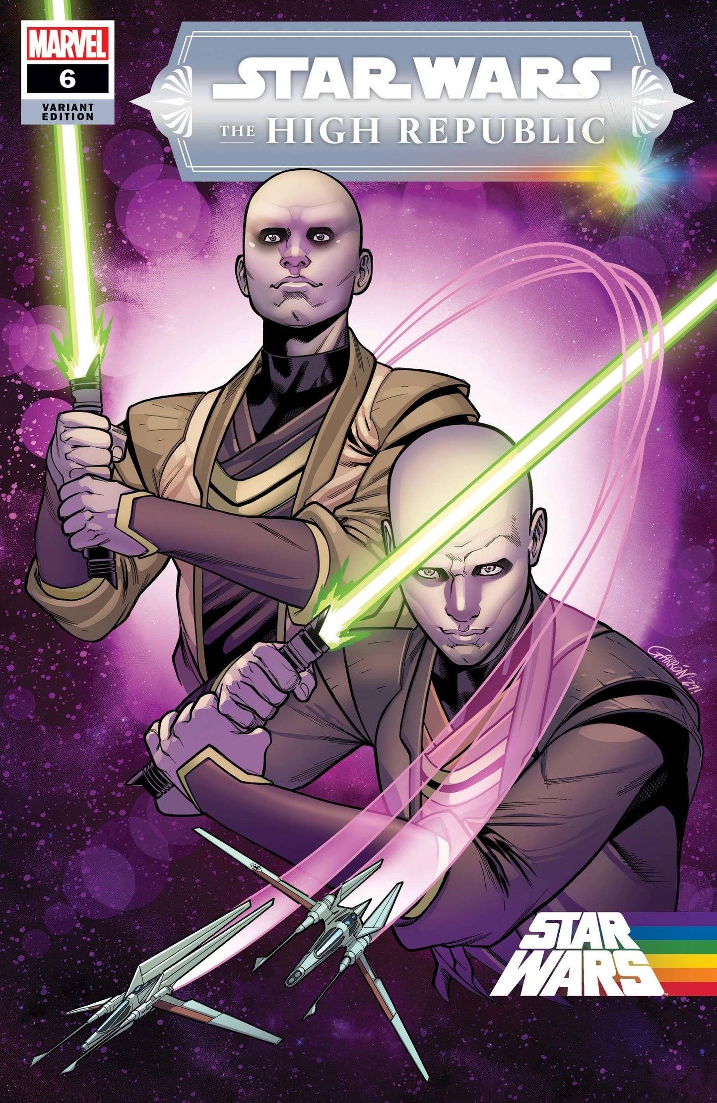 STAR WARS HIGH REPUBLIC (2021) #6 GARRON PRIDE VAR - Comicbookeroo