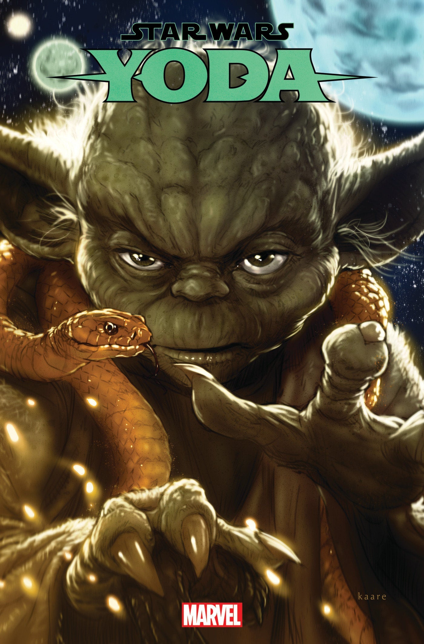 STAR WARS YODA #1 KAARE ANDREWS VAR 1:25 INCV - Comicbookeroo