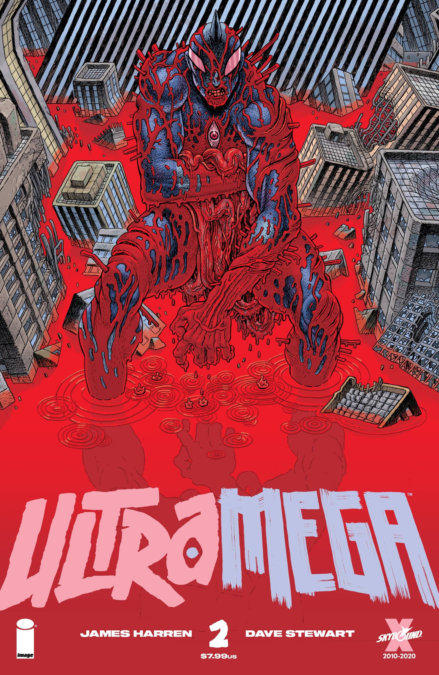 ULTRAMEGA BY JAMES HARREN #2 CVR B BERTRAM (MR) - Comicbookeroo