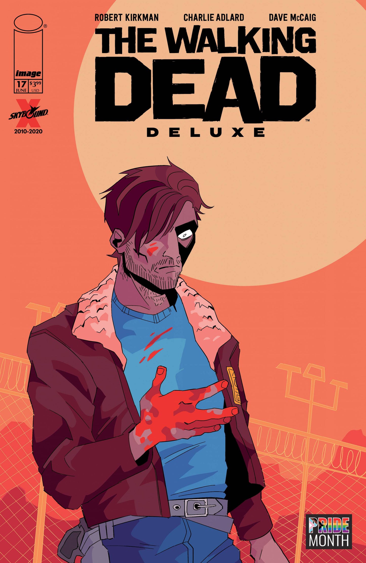 WALKING DEAD DLX #17 CVR E PRIDE MONTH VAR (MR) - Comicbookeroo