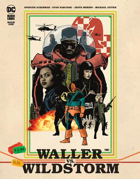 WALLER VS WILDSTORM #1 (OF 4) CVR A JORGE FORNES (MR) - Comicbookeroo
