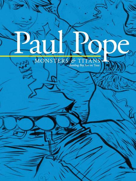 PAUL POPE MONSTERS & TITANS BATTLING BOY ART ON TOUR SC (Backorder, Allow 4-5 Weeks)
