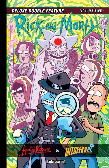 RICK AND MORTY DELUXE DOUBLE FEATURE HC VOL 5 (MR) (Backorder, Allow 4-5 Weeks)