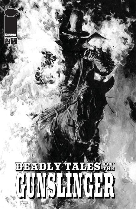 DEADLY TALES OF THE GUNSLINGER SPAWN #17 CVR B PATRIC REYNOLDS B&W VAR