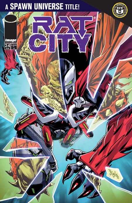 SPAWN RAT CITY #24 CVR A ZE CARLOS (Backorder, Allow 4-5 Weeks)