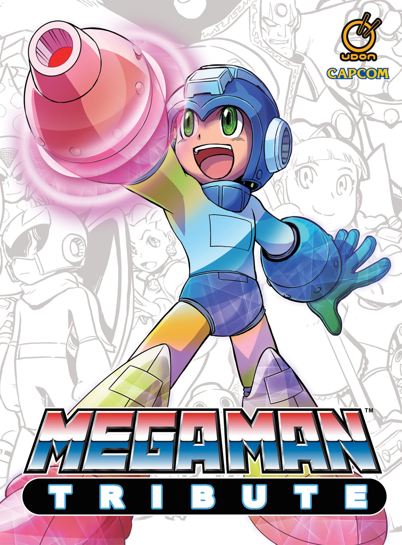 MEGA MAN TRIBUTE HC (Backorder, Allow 4-5 Weeks) | UDON ENTERTAINMENT | Comicbookeroo