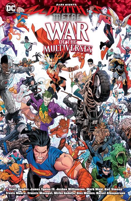 DARK NIGHTS DEATH METAL WAR OF THE MULTIVERSES TP (Backorder, Allow 4-5 Weeks)