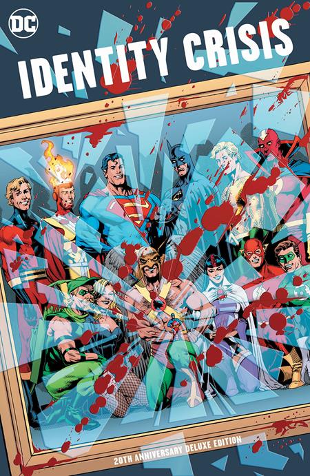 IDENTITY CRISIS 20TH ANNIVERSARY DELUXE EDITION HC DIRECT MARKET EXCLUSIVE RAGS MORALES VARIANT COVER (Backorder, Allow 4-5 Weeks)