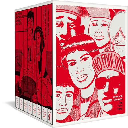 LOVE AND ROCKETS HC THE FIRST FIFTY THE CLASSIC 40TH ANNIVERSARY COLLECTION (MR) (Backorder, Allow 4-5 Weeks)