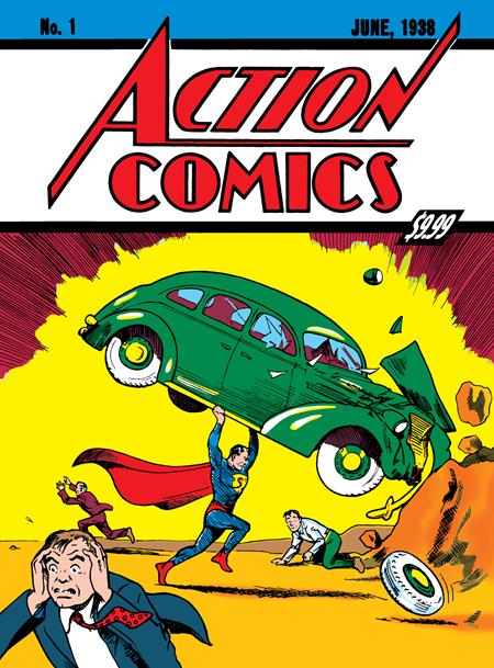 ACTION COMICS (1938) #1 GOLDEN AGE SIZED FACSIMILE EDITION CVR A JOE SHUSTER SUPERMAN DAY 2025