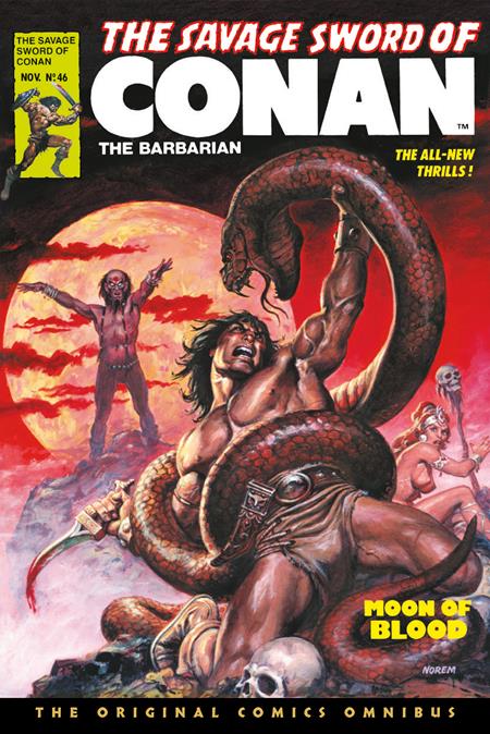 SAVAGE SWORD OF CONAN THE ORIGINAL COMICS OMNIBUS HC VOL 04 REGULAR EDITION EARL NOREM (MR) (Backorder, Allow 4-5 Weeks)