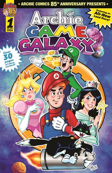 ARCHIE COMICS 85TH ANNIVERSARY PRESENTS ARCHIE GAME GALAXY #1 (ONE SHOT) CVR A HOLLY G (29 Apr Release)