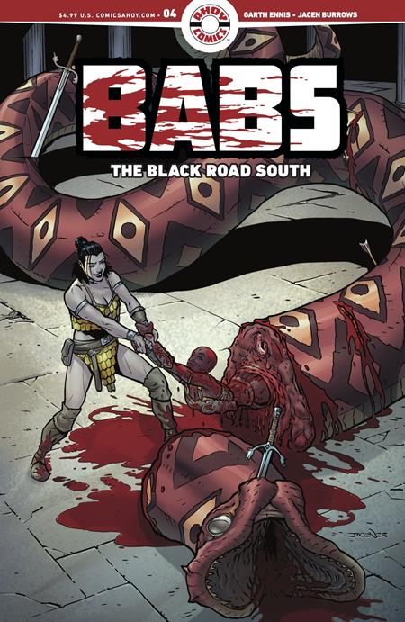 BABS THE BLACK ROAD SOUTH #4 (OF 6) CVR A JACEN BURROWS (MR) (13 May Release)