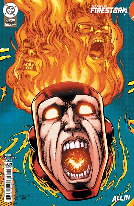 FURY OF FIRESTORM #1 (OF 6) CVR C CHRIS BURNHAM CARD STOCK VAR (08 Apr Release)